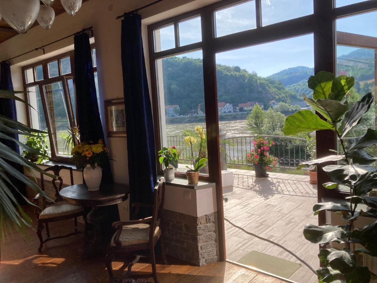 Apartament Goldene Wachau - Privatzimmer Aggsbach Zewnętrze zdjęcie